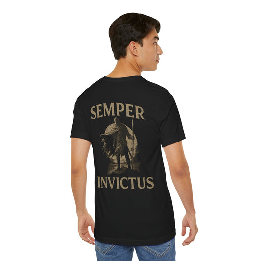 Semper Invictus Tee – Warrior Creed Collection