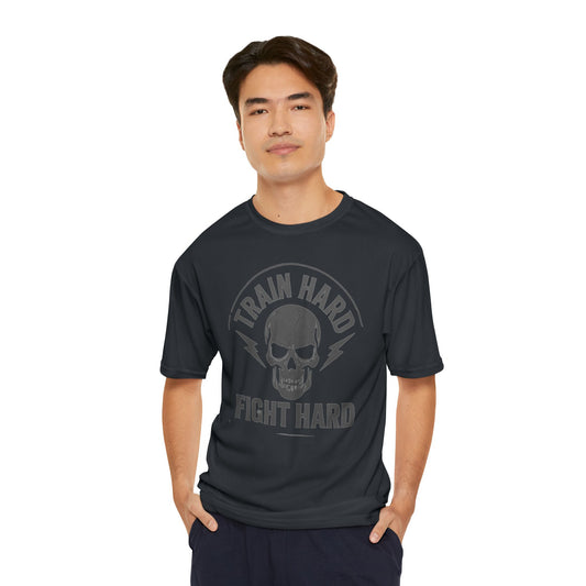 Train Hard Fight Hard Performance T-Shirt - No excuses